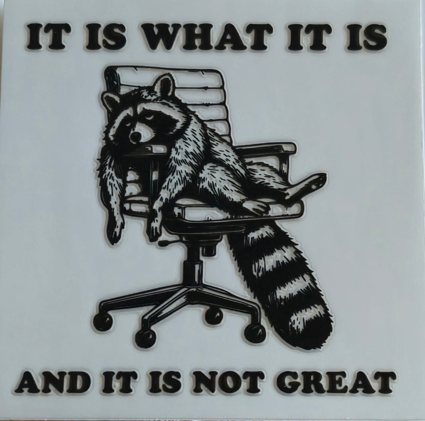 (254) It is what it is and it is not great