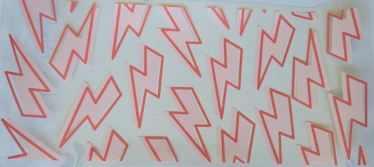 (336) Multi Pink Bolts